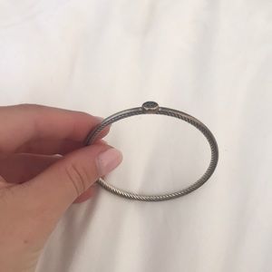 David Yurman sterling silver bangle